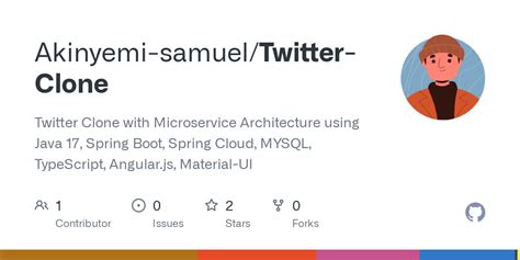 spring boot twitter clone|Twitter Clone with Microservice Architecture using Java 17, Spring Boot .